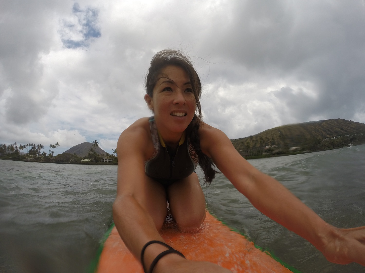 Surfing selfie